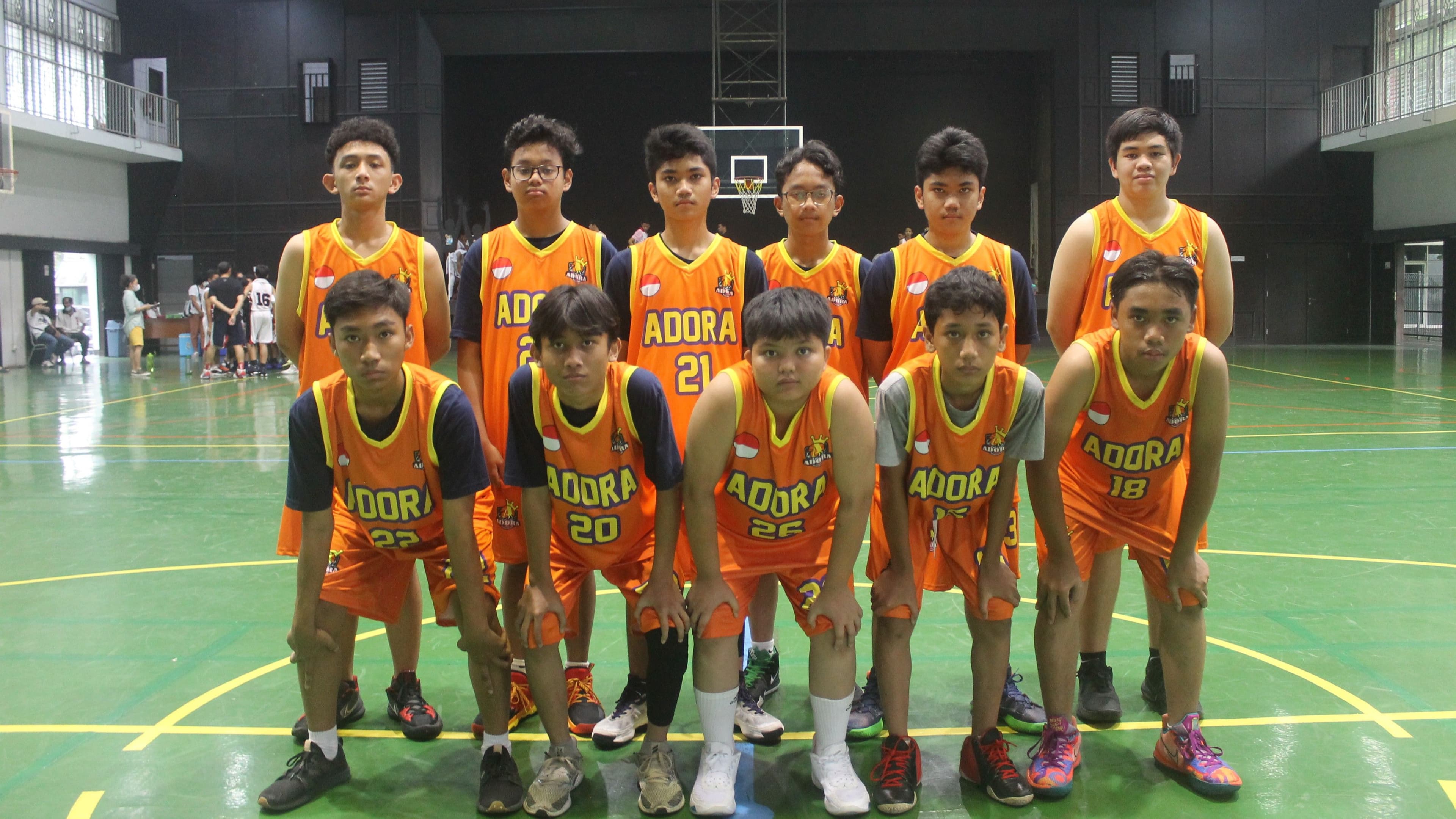 Tim ADORA Basketball Club Depok - Pelatihan Basket Usia Dini